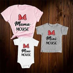 Great Shopping Mama Mouse And Mini Mouse Disney Matching T Shirt Mother Day Gift Mothers Tees, Womens Tops Mom Daughter Shirts, Matching Sister Outfits, Matching Sisters, Matching T Shirts, Disney Mom, Mother Day Gift, Sister Outfits, Mini Mouse, Disney Trip