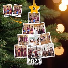 Photo Basketball Team Christmas Tree - Personalized Acrylic Photo Ornament School Photo Ornaments, Basketball Christmas Tree, Christmas Tree Basketball, Ornament With Picture Inside, Cheap Halloween Party, Basketball Christmas Ornaments, Cheap Christmas Trees, Photo Christmas Tree, Sports Lover Gifts