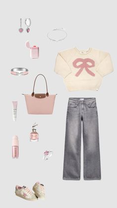 Pink Fall, Fall Ootd, Downtown Outfits, Outfit Layout, Lazy Outfits, Cute Preppy Outfits, Stockholm Fashion, Pinterest Outfits, Cute Everyday Outfits