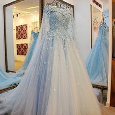 Lace Off The Shoulder Wedding Dresses,Custom Made Prom Dress,JD 115 Wedding Dresses With Long Train, Celtic Wedding Dress, Shoulder Applique, Blue Gowns, Medieval Wedding, Celtic Wedding, Long Train, Lace Wedding Dresses, Zuhair Murad