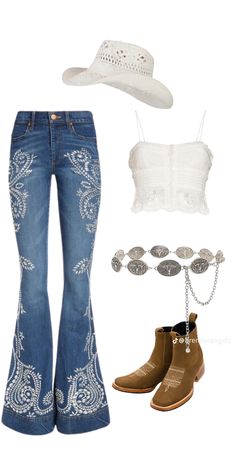 Fashion Inspo Casual, Cute Cowgirl Outfits, Country Attire