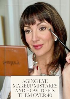 Aging Eyes, Common Makeup Mistakes, Timeless Makeup, Makeup Tips For Older Women, 50 Makeup, Style At A Certain Age, Makeup Hacks Tutorials, Classy Hairstyles