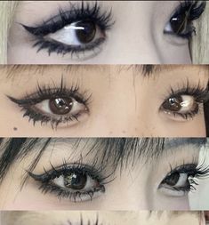 Scene Makeup, Gyaru Makeup, Swag Makeup, Makeup Help, Makeup Tut, Unique Makeup, Emo Makeup, Edgy Makeup, Makeup Looks Tutorial