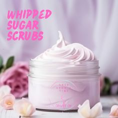 This luxurious whipped sugar scrub is a pampering delight! Infused with 100% coconut oil and sugar cane to soothe and nourish skin, it also comes in a variety of fantastical fragrances to please every taste. Indulge in a spa-like experience with this excellent scrub! This unique blend nourishes soothes and helps reveal soft, smooth, and radiant skin. Our Whipped Sugar Scrubs are made with natural, organic ingredients. Each scent offers a unique aroma, while the sugar base helps to exfoliate and Cracker House, Whipped Sugar Scrub, Biscuits Graham, Vanilla Sugar Cookie, Spring Candles, Sugar Scrubs, Sweet Citrus, Peppermint Leaves, Wax Tarts