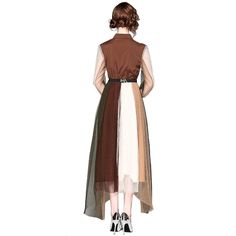 Elegant Turn-Down Collar Long Sleeve Patchwork Long Dress Fall Long Sleeve Midi Dress With Lace Patchwork, Long Sleeve Midi Dress With Lace Patchwork For Fall, Beige Patchwork Dress For Party, Winter A-line Patchwork Dress, Chic Patchwork Midi Dress For Fall, Multicolor Patchwork Maxi Dress For Fall, Winter Patchwork A-line Dress, Fall Multicolor Patchwork Maxi Dress, Fall Lace Patchwork Maxi Dress