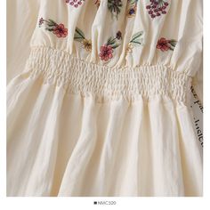 Material: COTTONMaterial: LinenSilhouette: A-LINEAge: Ages 18-35 Years OldModel Number: flower embroidery dressSeason: SummerNeckline: Slash neckSleeve Length(cm): SHORTSleeve Style: RegularGender: WOMENDecoration: EmbroideryStyle: BohemianWaistline: empirePattern Type: FloralDresses Length: Above Knee, Minicolor of flower embroidery dress: yellow black blue white beigeorigin of off shoulder dress: Chinatime of linen dress: 2020feature of elegant dress: off shoulder embroiderystyle of boho dress Long Sleeve Linen Dress With Floral Embroidery, Spring Cotton Embroidered Long Sleeve Dress, Long Sleeve Cotton Embroidered Spring Dress, Long Sleeve Cotton Embroidered Dress For Spring, Folk Style Beige Dress With Floral Embroidery, Cream Cotton Dress With Floral Embroidery, Casual Beige Cotton Embroidered Dress, Spring Cotton Dress With Floral Embroidery, Beige Embroidered Hem Summer Dress