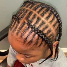 Hairstyles For Children, Boy Braid Styles, Toddler Hairstyles Boy, Toddler Braids, Boy Braids Hairstyles, Cornrow Hairstyles For Men, Baby Boy Hairstyles