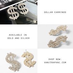 Another day, another dollar kinda mood! Just can't get enough of these stunning studded dollar earrings. Experiment with its looks: wear this pair to a party or to day event, it will fit in everywhere and make you stand out! 🌟Gold Aesthetic. 🌟Light weight and comfortable! 🌟 They are versatile, perfect for gifting. 🌟All items come in a box and bubble mailers for extra protection. 💎Message me for Bulk pricing Do peep at our other earrings and items from our shop! 👇👇👇 You have a great taste Trendy Gold Crystal Earrings For Wedding, Trendy Bling Jewelry As A Gift, Trendy Nickel Free Earrings For Formal Occasions, Metal Plug Earrings For Party, Trendy Silver Plug Earrings, Summer Party Jewelry For Pierced Ears, Glamorous Drop Earrings For Summer, Summer Party Jewelry For Pierced, Trendy Nickel Free Jewelry For Parties