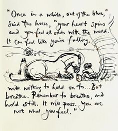 an ink drawing of a man laying down on the ground next to a handwritten poem