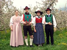 FolkCostume&Embroidery: Costumes of Tyrol North Italy, Austrian Alps, Bridesmaid Dresses, Italy, Wedding Dress, Embroidery, Dirndl, Tirol