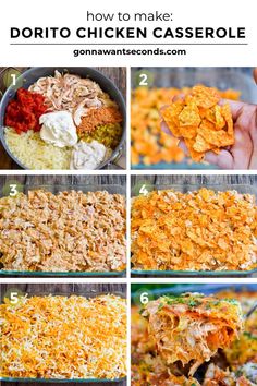 how to make tortilla chicken casserole with cheese and other toppings