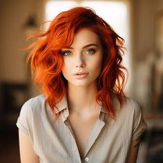 65 Gorgeous Short Red Haircuts to Try Right Now In 2024 Chic Short Hair, Hair Tint, Stylish Short Haircuts