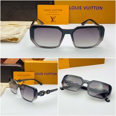 "Shine bright with Louis Vuitton Star Sunglasses, where glamorous design meets the pinnacle of luxury. These stunning sunglasses are crafted to make you stand out, offering a perfect blend of style, sophistication, and the unmistakable Louis Vuitton allure." Louis Vuttion Sunglasses, Louis Vuitton Waimea Sunglasses, Luxury Anti-reflective Square Frame Aviator Sunglasses, Louis Vuitton 1.1 Millionaire Sunglasses, Luxury Square Frame Aviator Sunglasses With Anti-reflective Coating, Men Eyeglasses, Prescription Sunglasses, Women Brands, Sunglasses Women