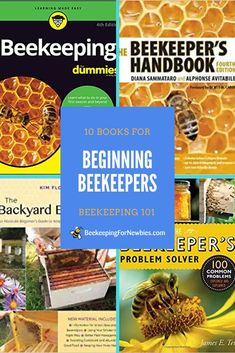 beekeepers books for beginners to learn how to use bees and honeybees