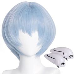 PRICES MAY VARY. Adjustable Rei Ayanami Cosplay Wig: The inner high quality rose cap net with two adjustable straps, which can be intertwined to a fixed position to fit most size/shape heads. Asuka Wig High-quality material: Made of 100% Japanese Durable High-temperature Silk which can be styled by curling iron or hair straightener. It is more natural and soft.You can trim it according to your needs. Good gift for Genesis Evangelion Lover: If you're looking for a convenient Rei Ayanami costume w Cute Cosplay Wig, Paimon Wig, Short Blue Cosplay Wig, Eri Cosplay Wig, Rosalina Cosplay Wig, Senju Kawaragi Wig, Rei Ayanami Garage Kit, Rina Tennoji Cosplay Mask, Kaori Wig