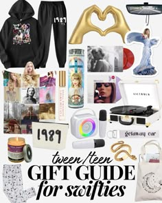 there are many items that can be found in the gift guide for someone's birthday