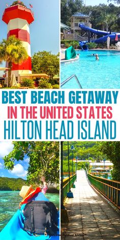 the best beach getaway in the united states has hilton head island and water park