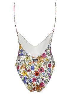 MC2 SAINT BARTH One-piece swimsuit, floral pattern.Composition: 90% Pa, 10% Ea Elegant Floral Print Swimwear For Spring, White Spring Swimwear For Swimming, Beachwear Swimwear With Floral Print For Pool, Elegant Printed Swimwear For Spring, Elegant Floral Print Swimwear For Beach Season, Elegant Printed Spring Swimwear, Elegant Multicolor Swimwear For Vacation, Elegant Floral Print Swimwear For Pool, Floral Print One-piece Swimwear