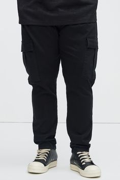 Available In Black, Khaki Button Closure Zip Fly Side Pockets Back Pockets Cargo Pockets Slim Fit 98% Cotton 2% Spandex Imported | Mens Kyle Slim Cargo Pants in Black size 36 by Fashion Nova Slim Cargo Pants, Cargo Pants, Black Pants, Black Fashion, Fashion Nova, Mens Pants, Slim Fit, Spandex, Pants