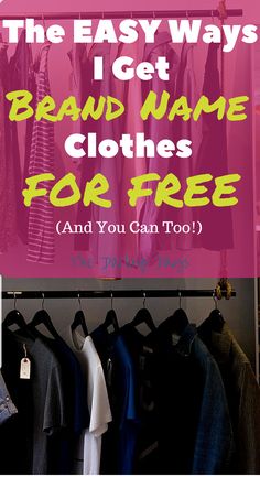 the easy ways i get brand name clothes for free and you can too cover image