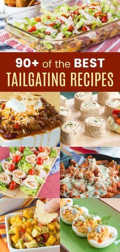 the best tailgating recipes to serve at your next party or gathering with friends and family