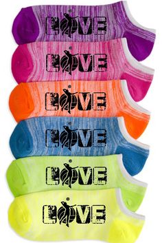 Moisture Wicking Sport Socks 98% Polyester & 2% Spandex Sock Sizes Available: 6/8 9/11 Multicolor Breathable Sporty Socks, Comfortable Sports Socks With Letter Print, Multicolor Stretch Sports Socks, Cheer Socks, Volleyball Socks, Football Numbers, Volleyball Photos, Football Socks, Cheer Team