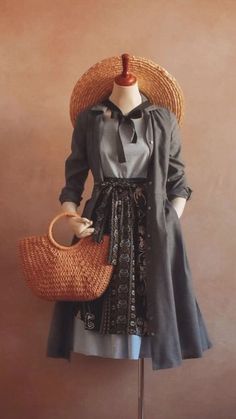 Steampunk Aesthetic, Dnd Classes, Fashion Mood Board, Pinafore Dress, Historical Dresses, Clothes Ideas, Looks Vintage, Dark Academia, Style Ideas