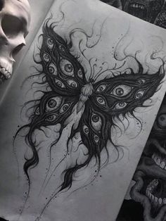 Trippie Tattoos, Tiny Doodles, Trippy Drawing Ideas, Monster Inspiration, Photo Draw, Draw Music, Sketch Beautiful, Follow Photo, Drawing Stuff