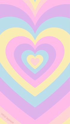 an image of a heart pattern in pastel colors