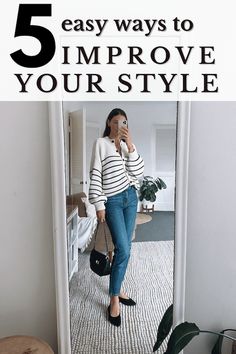 How To Wear Stylish Outfit, Minimalist Comfortable Style, Outfits With What You Already Have, How To Upgrade My Style, How To Up Your Style, How To Make Any Outfit Look Good, How To Be More Stylish, How To Define Your Style, How To Be Stylish Everyday