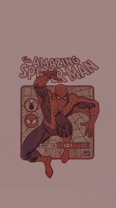 the amazing spider - man is depicted in this t - shirt