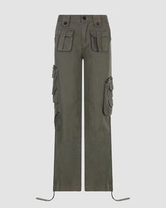 Details: Gray cargo pants with front and side pockets designBottom Length: LongMaterials: 80% Cotton + 20% Polyester Baggy Cargo Pants With Cargo Pockets, Mid-rise Cotton Parachute Pants With Pockets, Baggy Casual Cargo Pants With Pockets, Green Utility Wide Leg Pants With Pockets, Green Utility Style Wide Leg Pants With Pockets, Utility Green Wide Leg Pants With Pockets, Spring Utility Cargo Pants Full Length, Utility Wide Leg Pants With Pockets For Streetwear, Relaxed Fit Utility Wide Leg Pants With Pockets