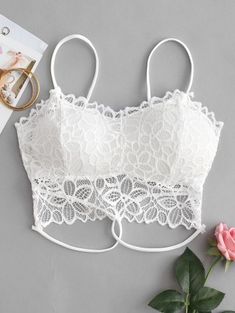 Strappy Bralette, White Bralette, Cute Bras, Va Va Voom, Mini Robes, Lingerie Outfits, Black Bralette, Bra Styles, Lingerie Collection