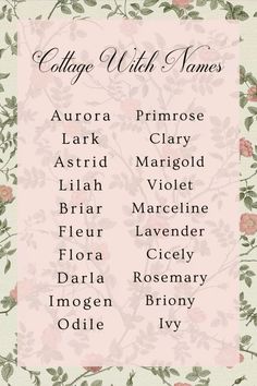 #babygirlnames #names Country Last Names, Farmer Aesthetic, Farm Names, Witch Names, Cottage Witch, Names Ideas, Name Ideas