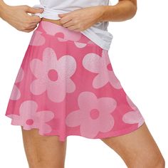 Elevate your pickleball skills with the Dizzy Pickle Women's Pickleball 15" Court Skorts with Inner Shorts. The a-line flare skirt not only enhances your figure, but also adds a touch of fashion. So, confidently display your individual style on the court with the added comfort and practicality of included under-shorts. Made from 90% Polyester and 10% Spandex Shorts with a 3" inseam layered under the skirt Standard Fit - True to Size Machine wash Under-shorts have a coordinating pattern. For length divide the long inseam number provided below in half. MADE JUST FOR YOU! All of the Dizzy Pickle collections feature a design by Amy D. Kilpatrick and each item is custom-made just for you, at the time the order is placed. Please consider the production days as well as the shipping days when you Spring Cheerleading Skort With Built-in Shorts, Summer Tennis Skirt For Cheerleading, Fitted Bottoms For Pickleball In Summer, Fitted Summer Skort For Pickleball, Sporty Skort For Pickleball In Spring, Spring Mini Skirt For Cheerleading, Spring Cheerleading Mini Skirt, Summer Cheerleading Skirted Skort, Summer Skirted Skort For Cheerleading