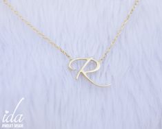 Personalized initial necklace; this dainty necklace is a great letter necklace which will customised for you...It can be a lovely personalized bridesmaid gift for her or a gift for yourself to remember your loved ones...We handmade each piece with care and love ♡ ★ PRODUCT DETAILS; *Standard Length: 16''+0.5'' extension. Please leave a note at check out if you wish a different length. *Material Options: 925k Sterling Silver & Rose Gold Filled Over Silver & Yellow Gold Filled Over Silver Elegant Name Necklace For Bridesmaid Gift, Elegant Name Necklace For Bridesmaids, Elegant Name Necklace For Bridesmaid Gift On Mother's Day, Elegant Customizable Initial Necklace For Mother's Day, Elegant Initial Necklace For Bridesmaid Gift, Elegant Wedding Initial Necklace With Name, Elegant Initial Necklace For Birthday, Personalized Elegant Initial Necklace For Birthday, Elegant Customizable Initial Necklace For Birthday