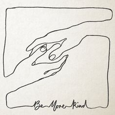 a drawing of two hands holding each other