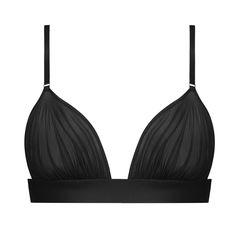 Triangle bra MAISON CLOSE Nuit Fauve Party Bra With Adjustable Straps And Triangle Top, Party Triangle Top Bra With Adjustable Straps, Padded Bra For Party, Chic Fitted Triangle Top Bra, Adjustable Straps Triangle Top For Night Out, Chic Seamless Low-cut Bra, Chic Evening Bra With Triangle Top, Chic Bra With Removable Pads For Summer, Chic Summer Bra With Removable Pads