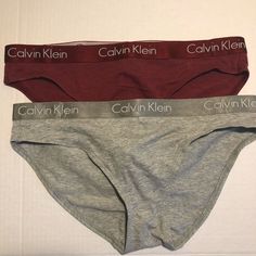 Two Pairs Of Panties Nwot Ny Women's Intimates, Grey, Women Shopping, How To Wear, Color