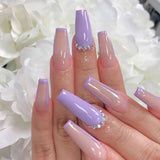 #EasterNails #SpringNails #ShortNails #GelNails #NailArt #EasterNailArt #SpringNailArt #PastelNails #EasterColors #EasterStyle #EasterFashion #SpringTrends #EasterMagic #EasterChe Unghie Sfumate, Ballet Nails, Purple Acrylic Nails, Punk Nails, Purple Nail, Girls Nails, Prom Nails, Nail Arts, Best Acrylic Nails