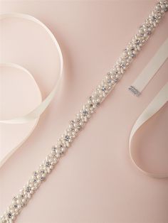 Extra Long Ivory Pearl and Crystal Wedding Dress Sash Belt Pearl Wedding Dress Belt, Dress Sash Belt, Wedding Dress Sash Belt, Beaded Lace Wedding Dress, Crystal Wedding Dress, Pearl Wedding Dress, Elegant Bridal Gown, Wedding Dress Sash, Wedding Belt