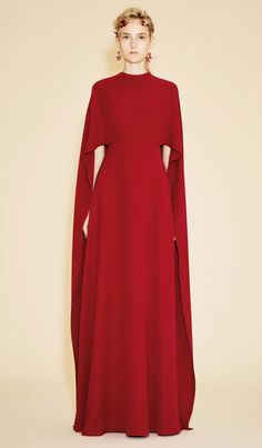 Resort 2016 Fashion, Valentino Resort, Haute Couture Style, Elsa Schiaparelli, Long Red, 2016 Fashion, Elie Saab, Look Fashion, Runway Fashion