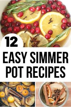 12 easy summer pot recipes that are perfect for the cold weather and will be enjoyed by all ages