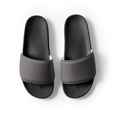 Get ready to hit the beach or pool in style with our Smokey Gray Color Women's Slides. These slides are perfect for those who want a simple and practical option for their summer footwear. With a sleek design and a versatile color, these slides can easily match any casual outfit. Whether you're lounging by the pool or taking a stroll along the beach, these slides will keep you looking chic and comfortable. Don't let your summer wardrobe be incomplete without a pair of these must-have slides. Women's Slides Product Details: • Comfortable Strap: Features a cushioned faux leather upper strap that molds to your foot while ensuring lasting wear. • Lightweight Outsole: Made with a durable polyurethane (PU) outsole, providing stability and ease with each step. • Footbed Design: Benefits from a con Space Blanket, Towel Animals, Animal Blanket, Flower Iphone Cases, Art Tote Bag, Beach Adventure, Slides Women, Travel Tote Bag