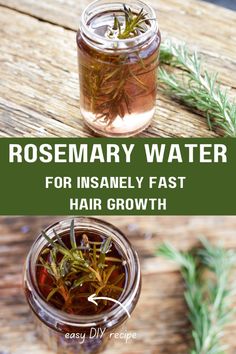 DIY Rosemary Water For Hair Growth | Homemade Hair Growth Spray | Healthy Natural Hair. How to make this homemade spray for hair, the benefits of rosemary water. With fresh rosemary or with dried rosemary leaves. For hair loss, for fast hair growth, for shiny hair, for smooth hair, and for reducing the appearance of grey hair. With natural ingredients, easy to make at home. Great for the scalp as well! Promotes scalp health (dry, itchy scalp) and prevents dandruff. Healthy Hair Spray Diy, Homemade Rosemary Shampoo, Hair Oils For Dandruff, Rosemary Hair Serum Diy, Rosemary Smudge Stick Benefits, Rosemary Hair Rinse Diy, Rosemary Scalp Spray, Diy Rosemary Hair Spray, Diy Hair Oil For Dry Hair