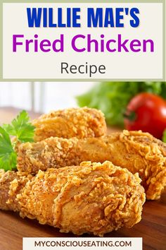 Fried chicken on a table Humba Recipe, Crispy Fried Chicken Recipe, Fried Chicken Recipe, Kentucky Fried, Meatless Main Dishes, Homemade Buttermilk, Crispy Fried Chicken, Bacon Grease, Fried Chicken Recipes