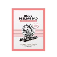 Body Peeling Pad Trouble Care (8PC) - Naisture Skin Care Products For Bumpy Skin, Truly Acne Patches, Dr Gross Peel Pads, Peach Hygiene Products, Organic Pads Period, Acne Care, Bath Recipes, Natural Bath, When You Sleep