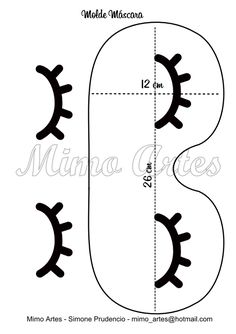 the sewing pattern for an animal shaped pillow