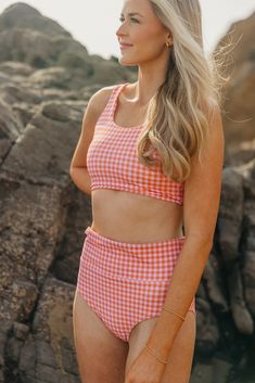 The Maven Thread Coastal Bikini Top is the perfect mix and match piece for your summer swim collection. With the perfect combo of cute designs and great coverage you will be ready to rock it all summer long. The strappy back detail adds a special touch plus allows for adjustment for a range of bust shapes and sizes. Fe Gingham Swimwear For Sunbathing During Beach Season, Gingham Swimwear With Adjustable Straps For Poolside, Poolside Gingham Swimwear With Adjustable Straps, Summer Swimwear With Strappy Back, Spring Strappy Back Swimwear For Beach Party, Vacation Gingham Swimwear With Adjustable Straps, Spring Beach Party Swimwear With Strappy Back, Plaid Swimwear For Poolside And Beach Season, Strappy Back Summer Swimwear For Beach Season