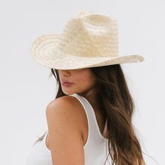 Gigi Pip straw hats for women - Codi Western - Mexican Palmilla Straw classic pinched fedora crown with a flexible wire western shaped brim Fitted White Straw Hat For Vacation, Natural Color Casual Straw Hat For Summer, Fitted Western Hats For Vacation, Casual White Sun Hat For Ranch, Country Hats For Ranch In Spring, Casual Natural Straw Hat For Rodeo, White Western Straw Hat For Spring, Country Style Hats For Spring Ranch Occasion, Western Style Sun Hat For Spring